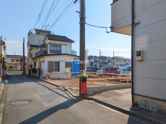 【前面道路含む現地写真】 | 基礎（撮影：'25/01/23）