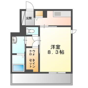 リガーレ中井の間取り