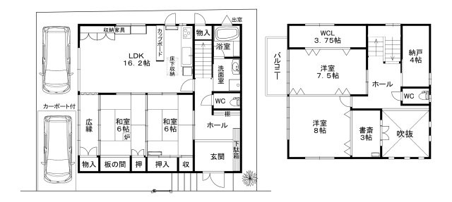 寺山台3丁目の間取り