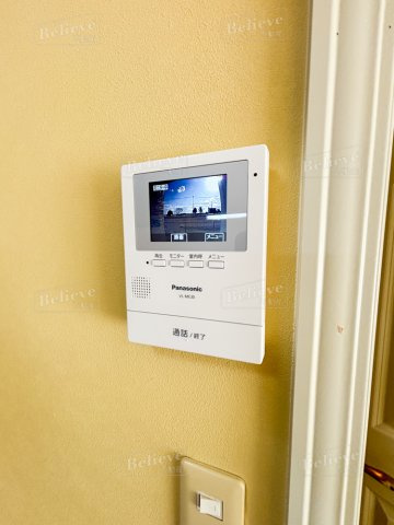 ブロッサム・Mのセキュリティ|TVモニター付きで安心です☆