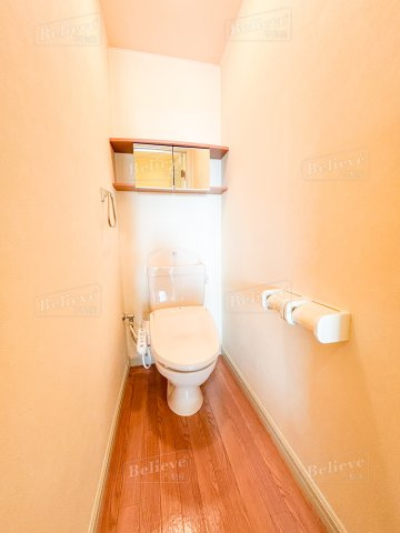 ブロッサム・Mのトイレ|嬉しい温水洗浄便座付き♪