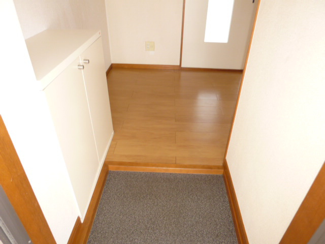 シャトレーヌ柳田Bの玄関