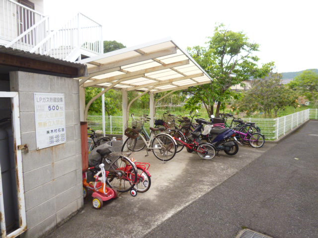 シャトレーヌ柳田Bのその他共用部分|駐輪場