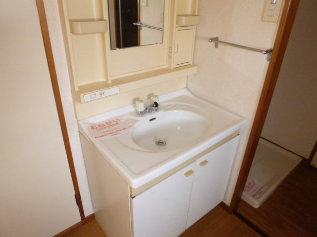 シャトレーヌ柳田Bの独立洗面台