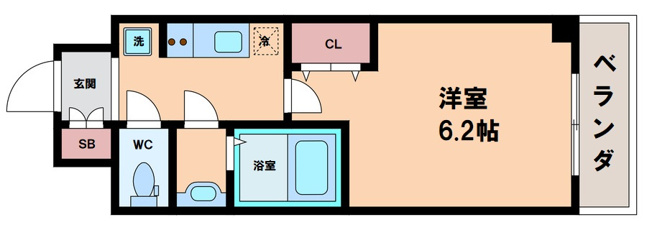 【間取り】 | プレサンス上町台夕陽丘