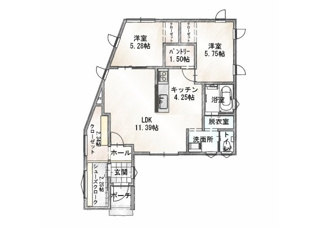 【間取り】 | 北秋田市旭町・建売住宅
