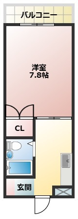 VIVRE鶴島の間取り