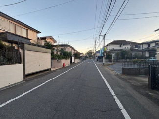 【前面道路含む現地写真】 | 狭山市水野　建築条件なし売地　西武新宿線『入曽駅』徒歩13分　【南小学区】
