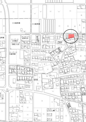 中古住宅　中2丁目の地図