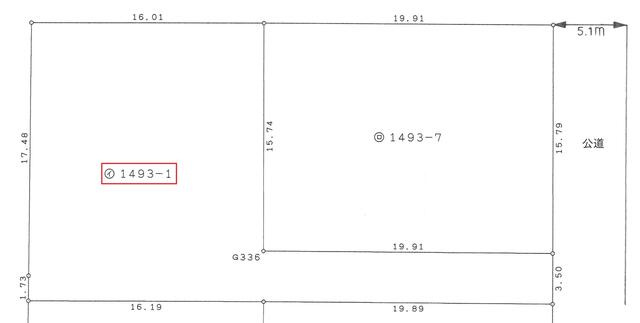 売土地　中央区三方原町