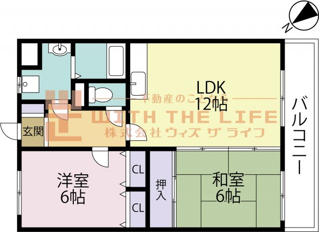 メゾンルミエール【キャッシュバック対象物件】の間取り