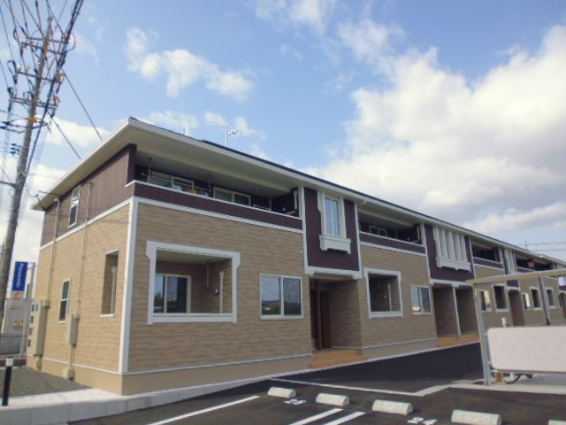 倉敷市連島町連島のアパートの外観