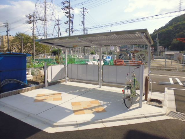 倉敷市連島町連島のアパートのその他共用部分|駐輪場