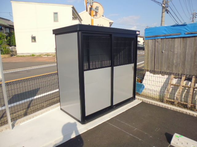 倉敷市連島町連島のアパートのその他共用部分|敷地内専用ゴミステーション
