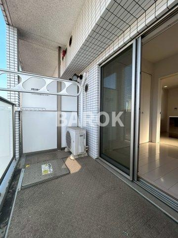 福岡市博多区上呉服町の賃貸マンションのバルコニー
