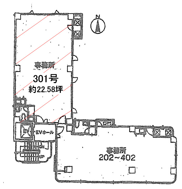 サン＆サンビルの間取り