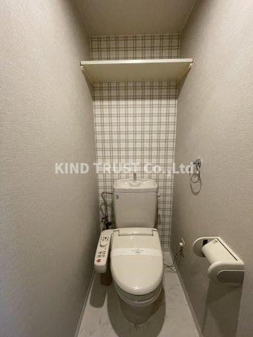 ブランシェ天満のトイレ|ゆったりとした空間のトイレです
