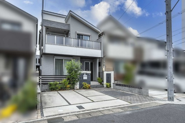 守山区小幡四丁目戸建の前面道路含む現地写真