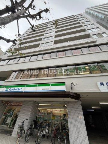 サンハイム南森町の外観|落ち着いた雰囲気の外観です