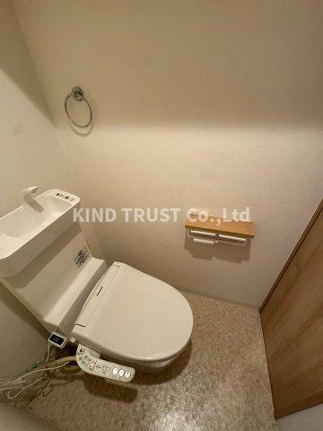 サンハイム南森町のトイレ|シンプルで使いやすいトイレです