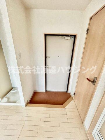 ロジス江坂の玄関