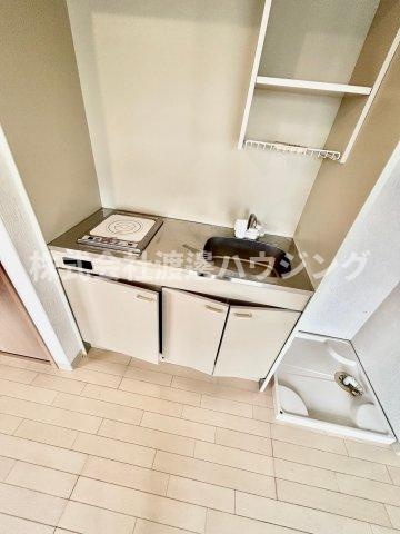 ロジス江坂のキッチン