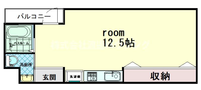 ロジス江坂の間取り