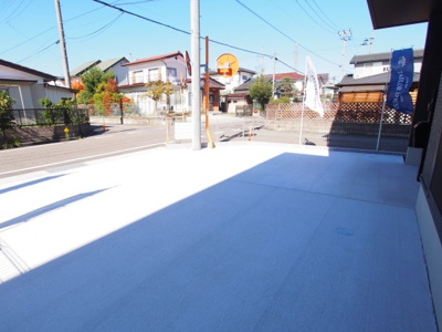 【前面道路含む現地写真】 | テイラーハウス　森合字蒲原　A棟