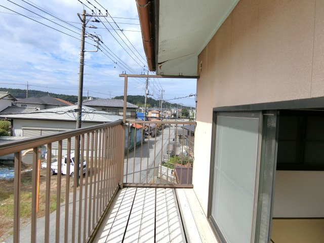 上永吉戸建のバルコニー