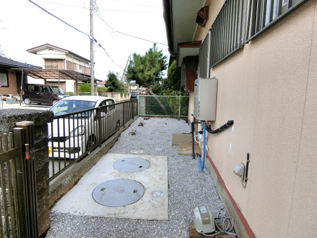 上永吉戸建の庭