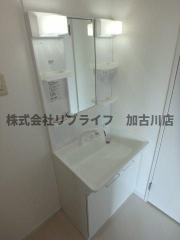 ハイツサンライフの洗面所