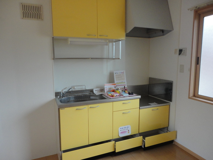 ジュパール Ⅰ棟のキッチン|キッチンです