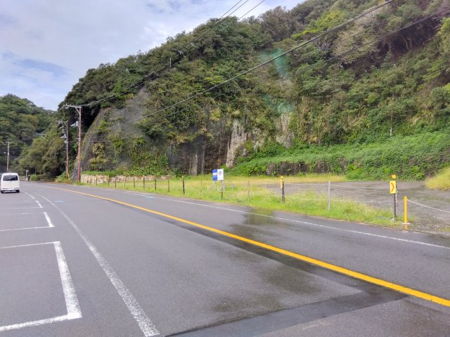 売土地　賀茂郡西伊豆町仁科の前面道路含む現地写真|近くには大浜海岸の海水浴場があり、夏は海水浴、サーフィンが楽しめます。