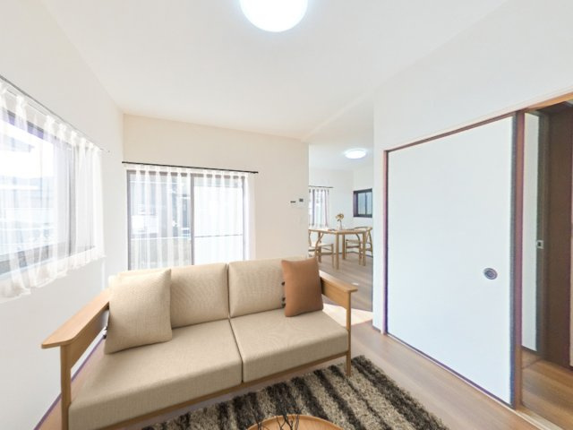 高知市長浜　中古一戸建の居間・リビング|CG