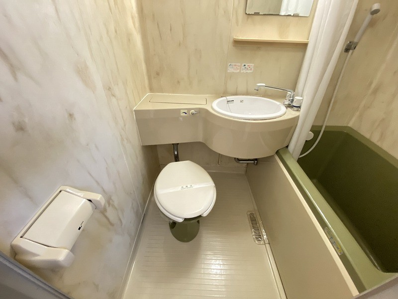 ハイムエルワーデの浴室