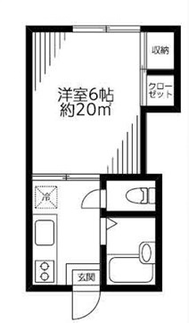 第19紀州ハイツの間取り