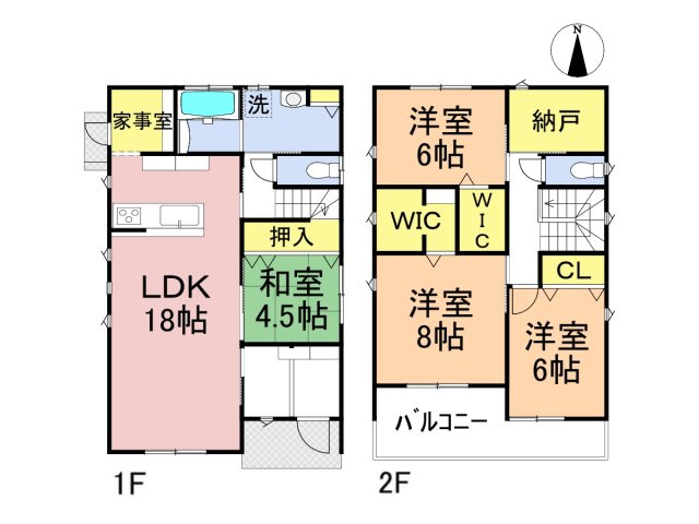 戸建　岐阜市六条江東２丁目2期　全3区画分譲の間取り|■A棟
■ヤマダ不動産　株式会社リライフ　岐阜店■
夢のマイホーム購入をフルサポートします！