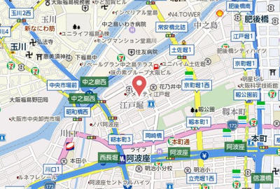 【地図】 | エスリード江戸堀