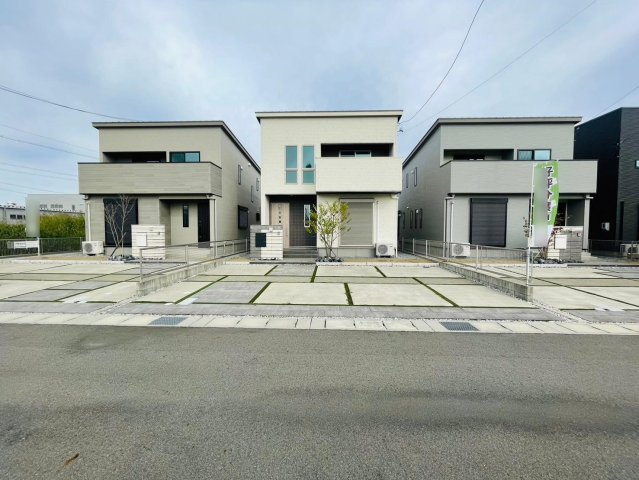 戸建　岐阜市六条江東２丁目2期　全3区画分譲の外観|■全体写真　
■ヤマダ不動産　株式会社リライフ　岐阜店　