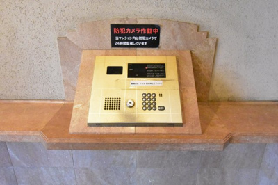 【防犯設備】 | クレストフォルム鶴見グランステージ | オートロック完備で防犯面も安心です。