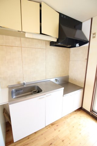 日昇コーポラスⅠのキッチン|キッチンでお料理をお楽しみください