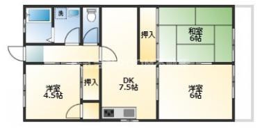 コスモハウスの間取り