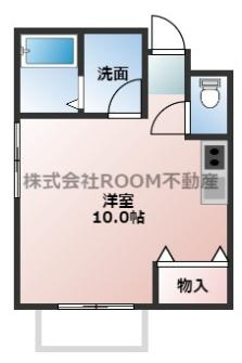 センチュリー21金田F棟の間取り