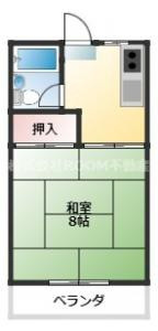 津曲マンションの間取り