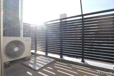 【バルコニー】 | プレサンス上前津フィット | 開放的で明るい空間を演出してくれるバルコニーです