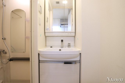 【独立洗面台】 | プレサンス上前津フィット | 独立洗面台で身支度をすべて済ませてしまいましょう