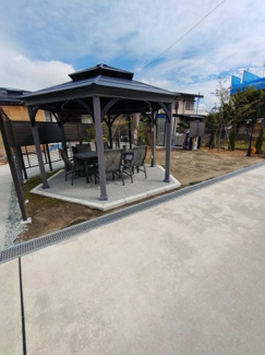 【その他共用部分】 | 共用のバーベキュースペースになります♪