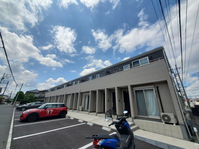 リーブルファイン岩槻東町の外観|おしゃれな外観です