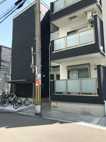 大阪市西淀川区福町２丁目のアパートの外観