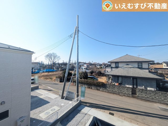 Livele Garden.S　大泉町第5仙石の展望|高い建物が無く開放感のある展望
バルコニーからの展望も開けていて閑静な住宅地が望めます。日当りも良いですね♪